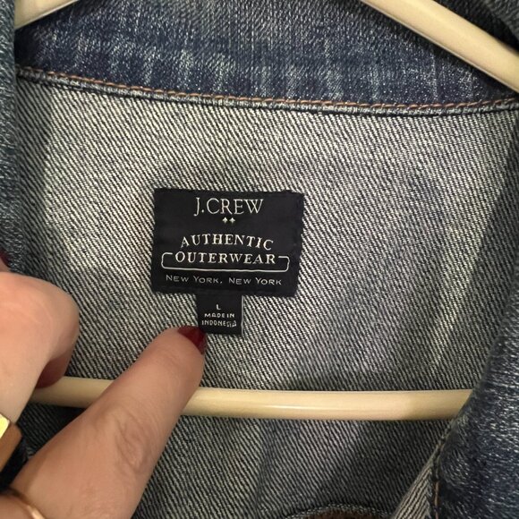 Mens J. Crew classic Denim Jacket - Picture 5 of 9
